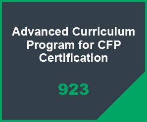 Advanced Curriculum Program for CFP Certification