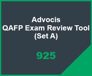 Advocis QAFP Exam Review Tool Set A