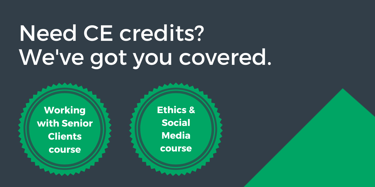 Need CE credits? We've got you covered.
