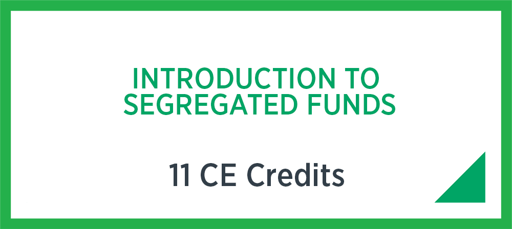 Introduction to segregated funds